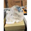 Image 2 : 1110 CT Quartz 3D Skull - Hand Carved