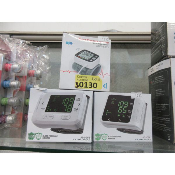 3 New Wrist Blood Pressure Monitors 