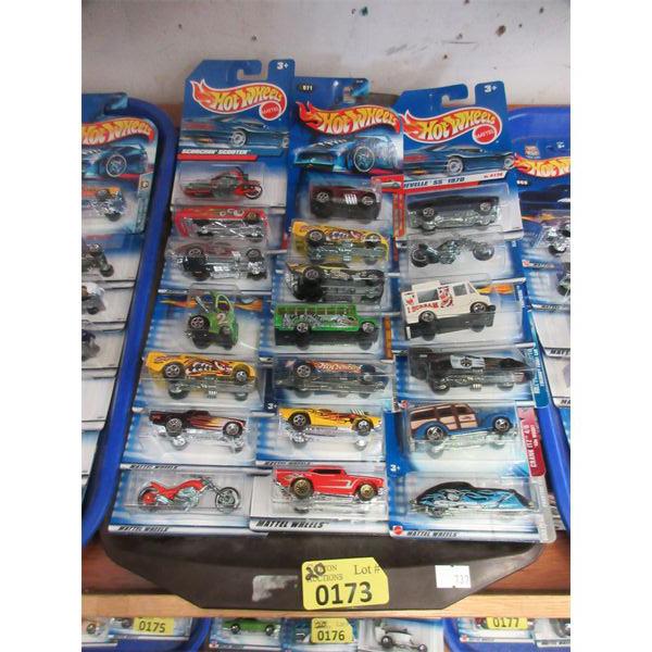 20 New Hot Wheels Vehicles - Sealed Packages