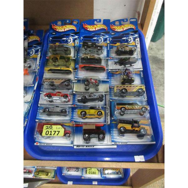 20 New Hot Wheels Vehicles - Sealed Packages