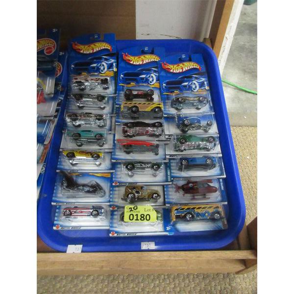 20 New Hot Wheels Vehicles - Sealed Packages