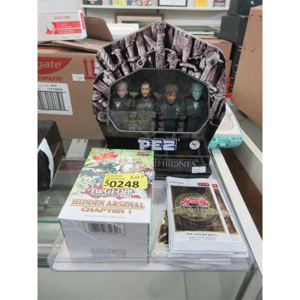 New Pez Set & Yu-Gi-Oh Cards