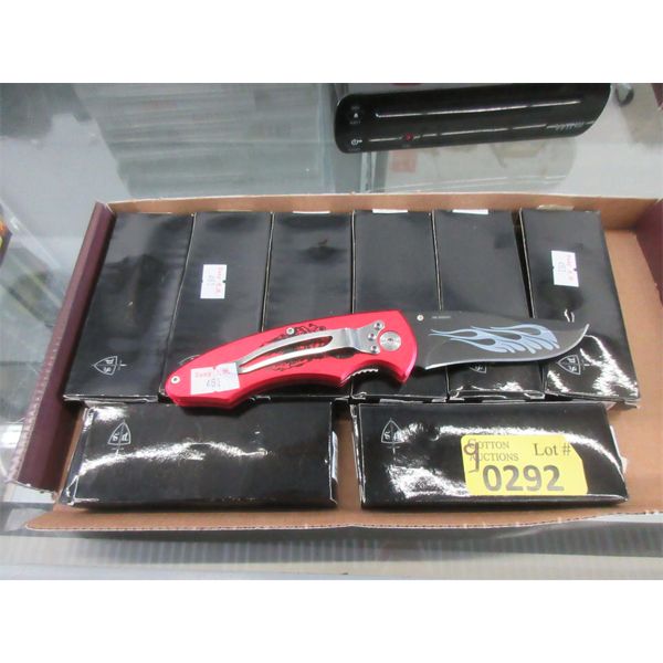 9 New Folding Knives with 3.5" Blades