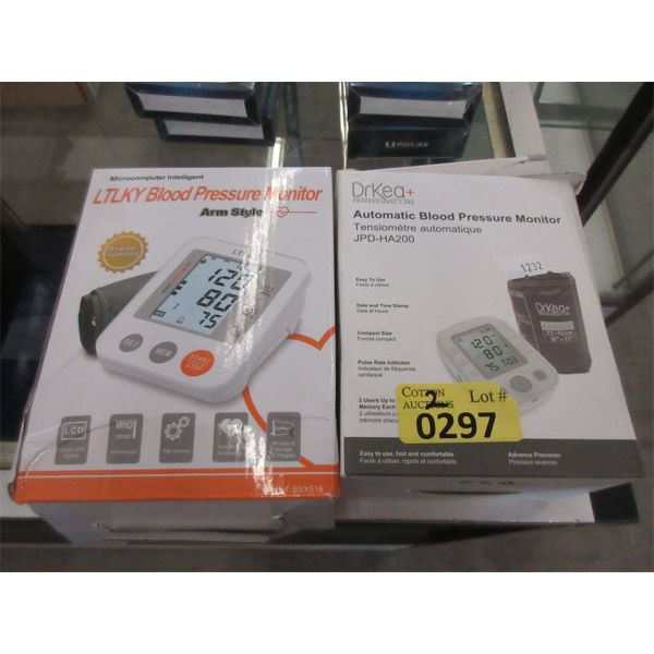 2 Arm Style Blood Pressure Monitors