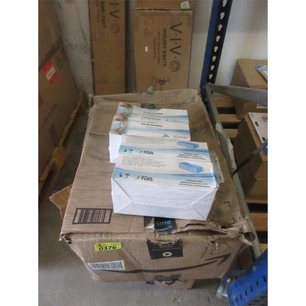 2 Cases of 3 Ply Disposable Face Masks