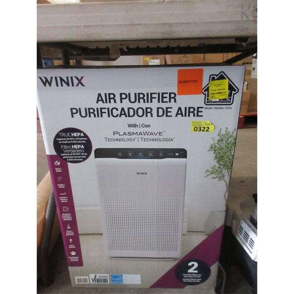 Winnix Plasma Wave Air Purifier - Open Box