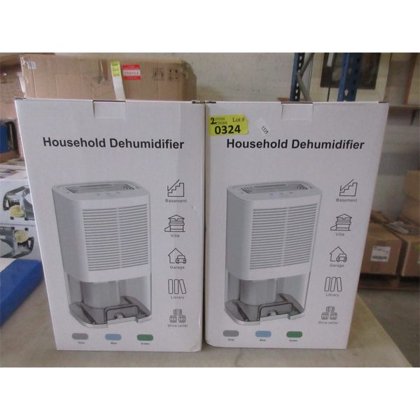 2 New 2 L Household Dehumidifiers 