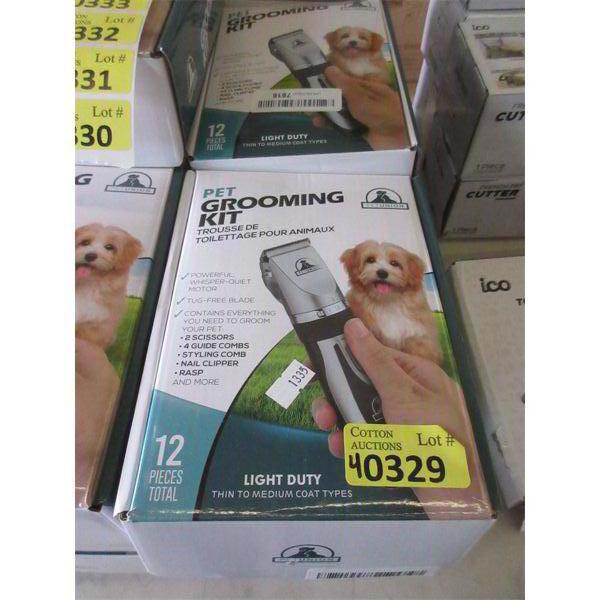 4 New 12 Piece Pet Grooming Kits