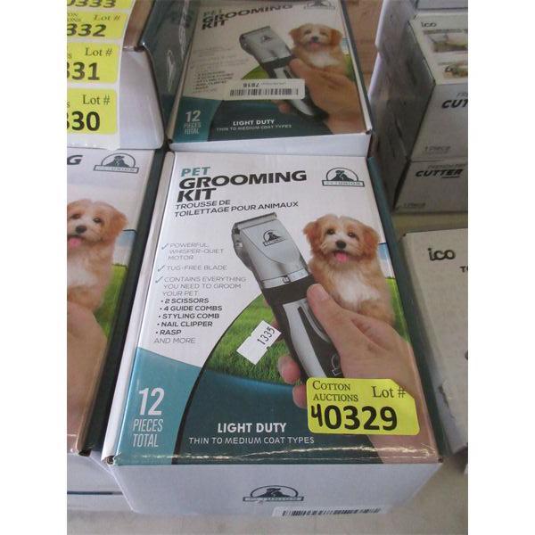 4 New 12 Piece Pet Grooming Kits