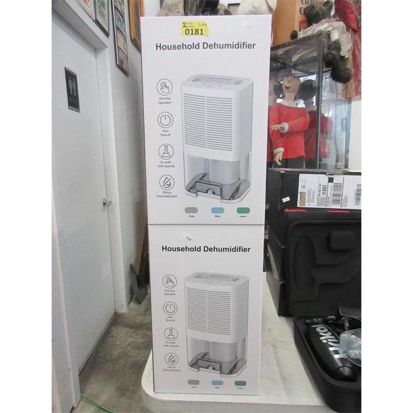 2 New 2 L Household Dehumidifiers