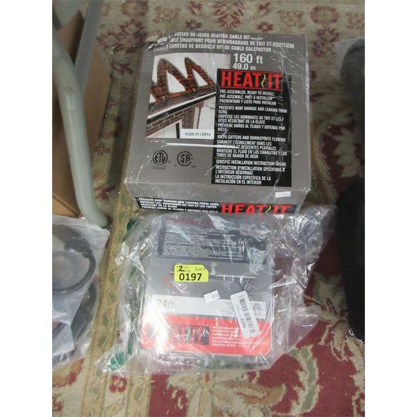 Heat It Roof & Gutter De-icer and Pipe Heating Cable 