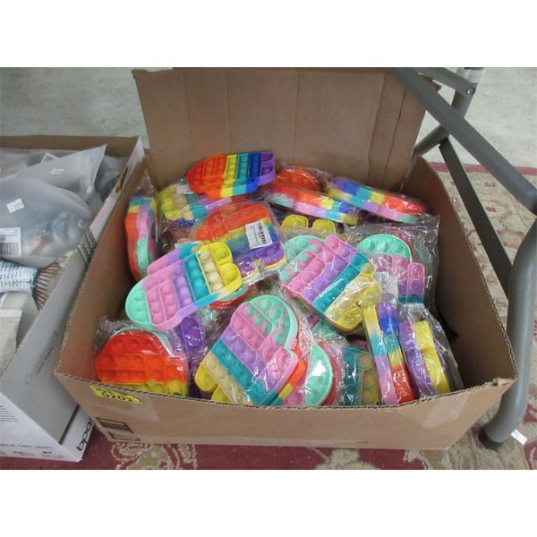 15" New Packages of Fidget Popper Toys