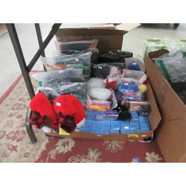 Box of Assorted Amazon Overstock Merchandise