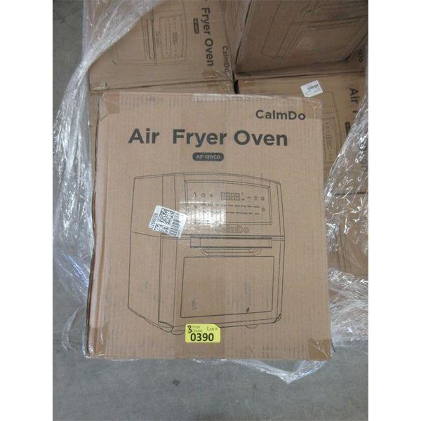3 CalmDo AF-120CD Air Fryer Ovens - Open Box