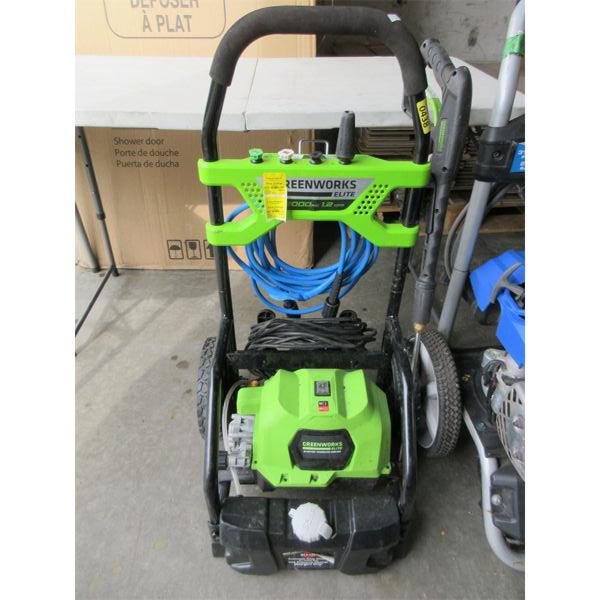 Greenworks 2000 PSI Pressure Washer - Store Return