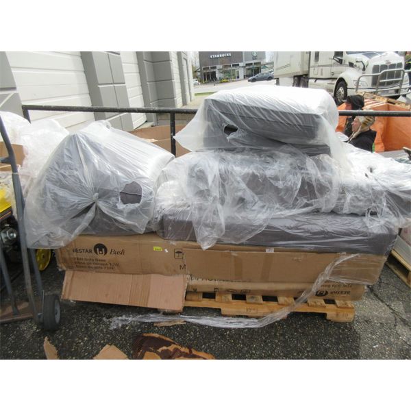 Skid of Sectional Sofa Parts