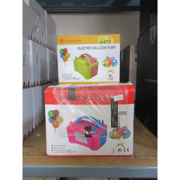 3 Electric Balloon Pumps