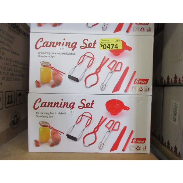 8 New 6 Piece Canning Sets
