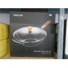 Image 1 : New Hiteclife Wok / Stir Fry Pan with Lid -  33 cm 