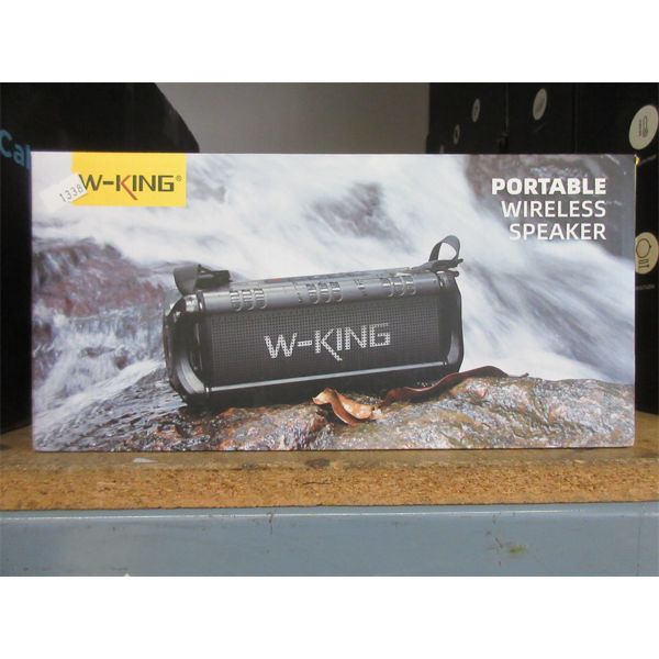 W-King Portable Wireless Speaker - Water Resistant