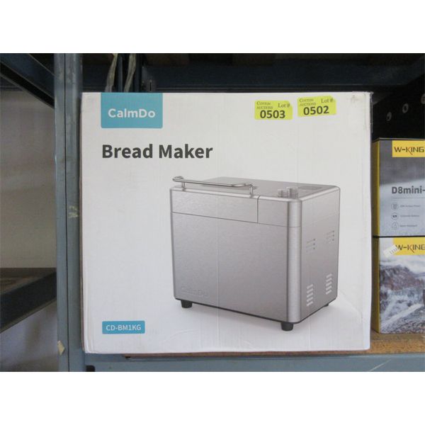 New CalmDo Bread Maker - Model: CD-BM1KG
