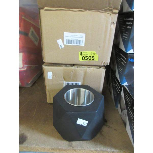 4 New Geometric Table Top Alcohol Burners