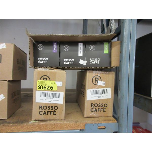 3 Cases of Rosso Caffe Nespresso Pods