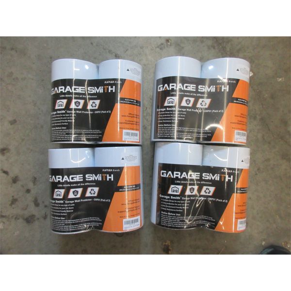 4 Twin Packs of Garage Smith GWP01 Wall Protector