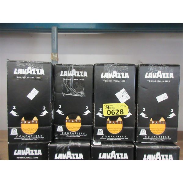 4 Cases of Assorted Lavazza Nespresso Pods 