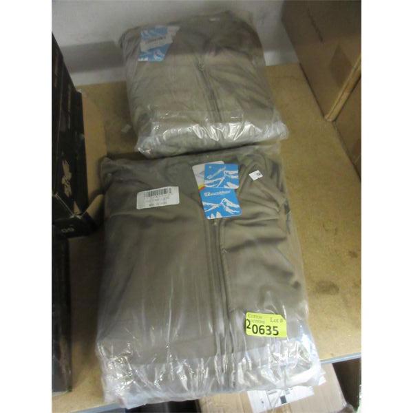 2 New 4XL Men's MagcoMsen Hooded Jackets 