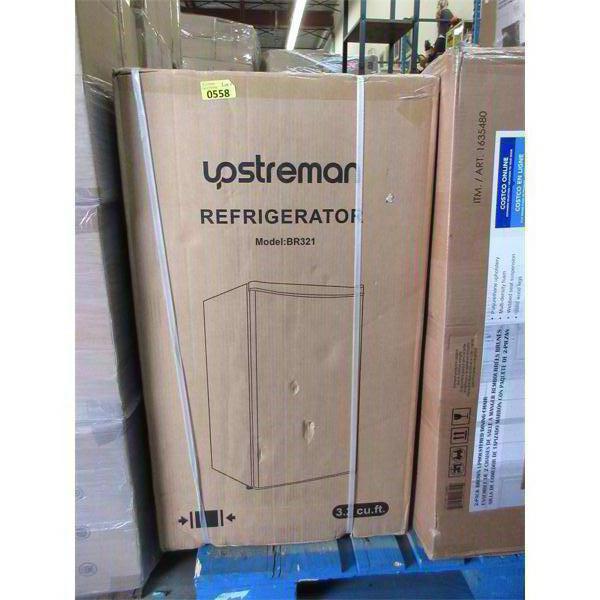 Black Upstreman 3.2 Cu. Ft. Refrigerator -Model:BR321
