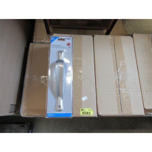 10 Boxes of 5 Satin Finish Stainless Steel Pulls