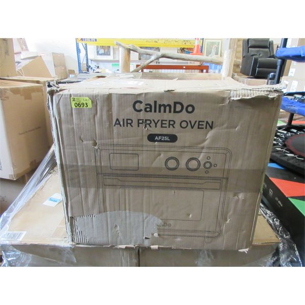 2 CalmDo AF25L Air Fryer Ovens - Open Box