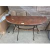 Image 1 : Curved Hall Table - 14" x 40" x 30" Tall