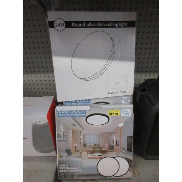 4 Round Ultra Thin Ceiling Lights 