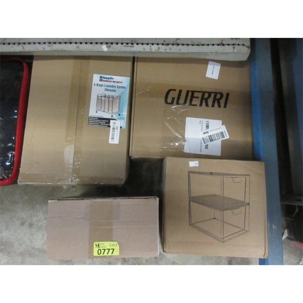 4 Assorted Household Merchandise 