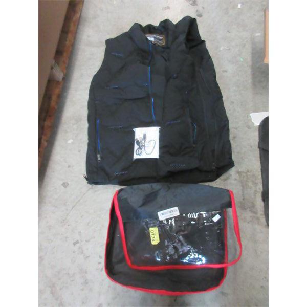 Men's XL Heated Vest with Battery 