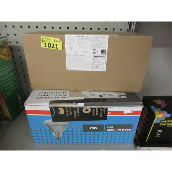 2 Packs of Light Bulbs