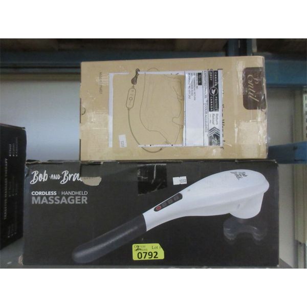 Heating Shoulder Wrap & Handheld Massager