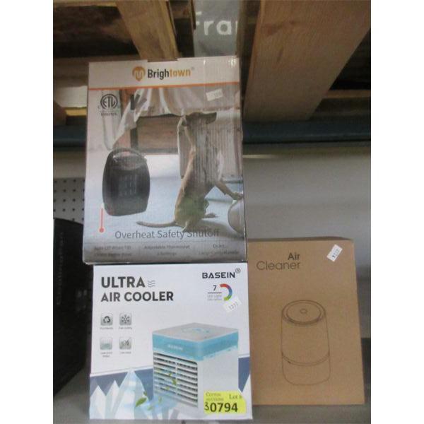 Ceramic Heater, Air Cooler & Air Cleaner 