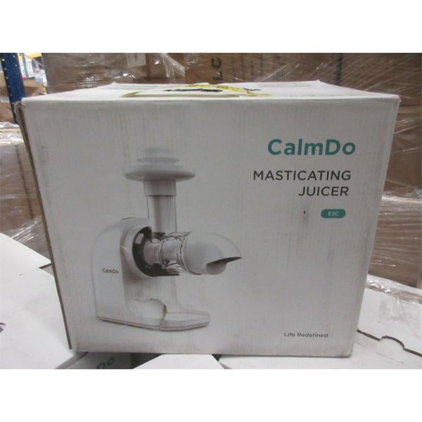 3 CalmDo Masticating Juicers - E3C
