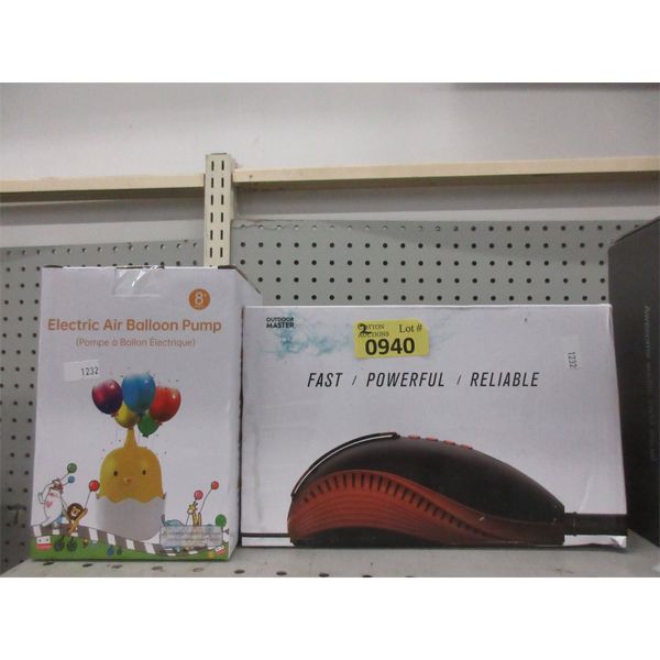 Electric Air Pump & Electric Balloon Pump 