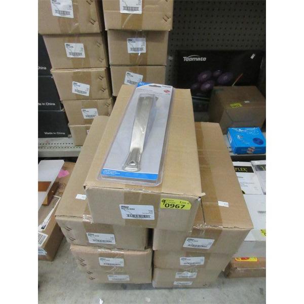9 Boxes of 5 Contemporary Stainless Steel Pulls