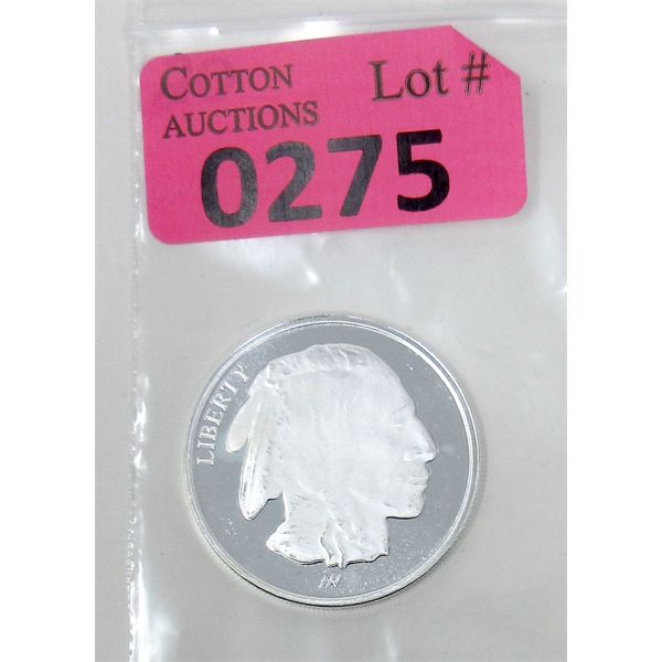 1 Oz .999 Silver Asahi Refining Round 