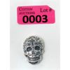 Image 1 : 2 Oz .999 Silver Colourized 3D Sugar Skull Bar