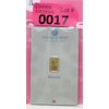 Image 1 : 1 Gram .9999 Fine Gold Britannia Serial Numbered Bar 