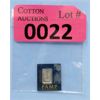 Image 1 : 1 Gram .9995 Fine Platinum PAMP Suisse Certified Bar 