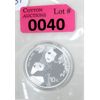Image 1 : 30 Gram .999 Silver 2023 10 Yuan Panda Coin 