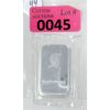 Image 1 : 1 Oz .999 Silver Scotiabank Investor Bar 