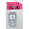 Image 1 : 1 Oz .999 Silver TD Bank Investor Bar 